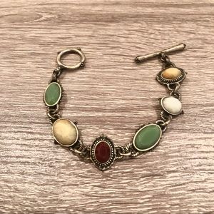 Lucky Brand Multicolored gem bracelet